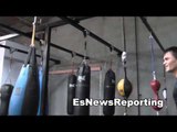 Floyd Mayweather vs Marcos Maidana maidana in camp - EsNews Boxing