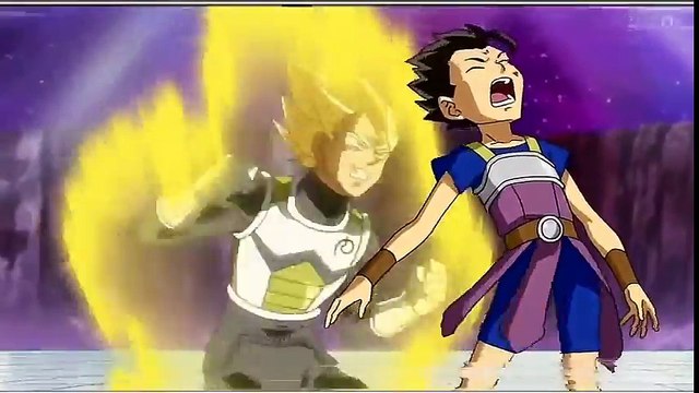 Vegeta vs Cabba (Kyabe) Legendado Em Português (Dragon Ball Super)