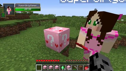 Minecraft: MERMAID CHALLENGE GAMES Lucky Block Mod Modded Mini Game