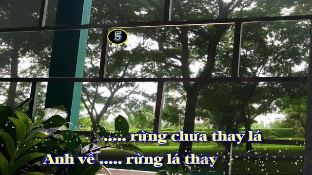 [Karaoke] RỪNG LÁ THAY CHƯA? - Nhạc: Huỳnh Anh - Thơ: Hoàng Ngọc Ẩn (Giọng Nữ: Bm)