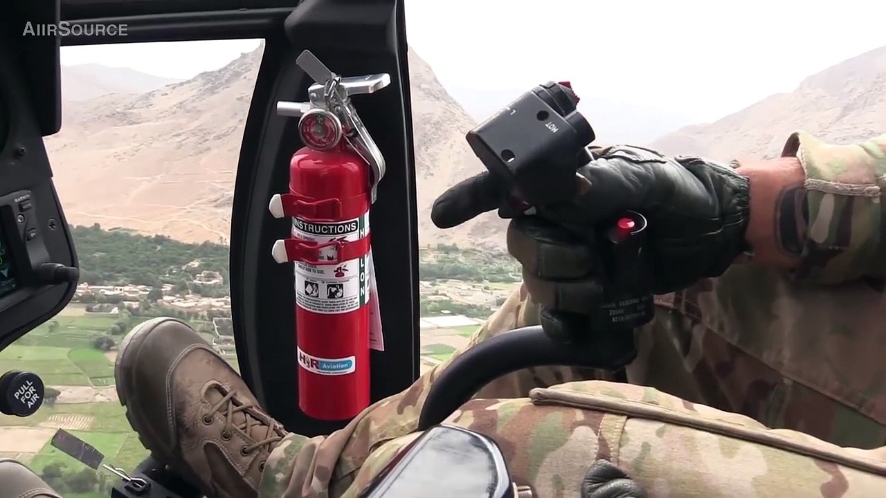 MD 530F Cayuse Warrior Attack Helicopter In Action