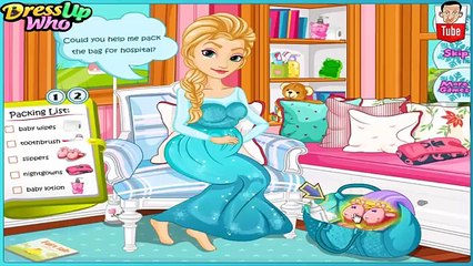 Y bebé nacimiento Cenicienta compilación Juegos da embarazada elsa ariel rapunzel sxharbi