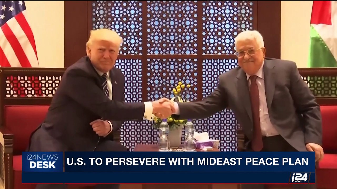 i24NEWS DESK | U.S. denies Kushner-Abbas meeting was 'tense'  | Wednesday, June 28th 2017