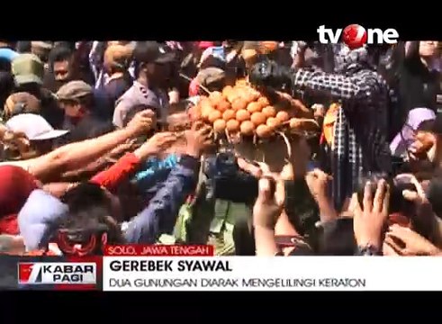 Sambut Bulan Syawal, Keraton Surakarta Gelar Gerebek Syawal