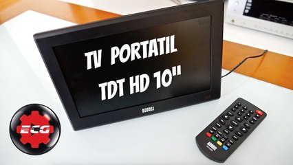 August DA100D – Televisión Portátil TDT HD 10”