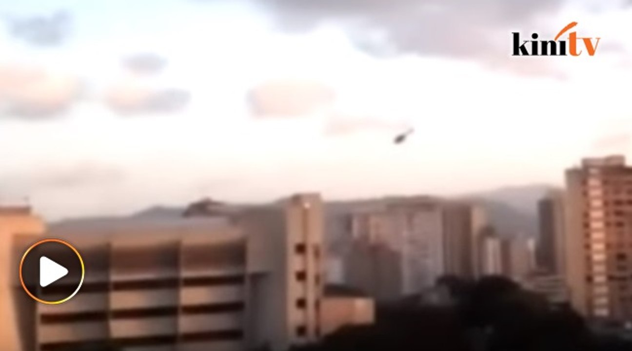 Helikopter 'serang' mahkamah Venezuela