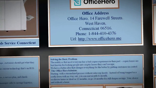 Best Copier Rentals Service Connecticut