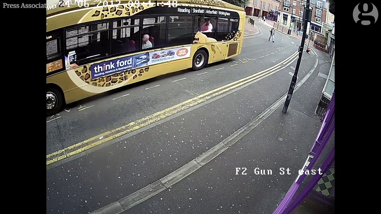 Percuté par un bus, il se relève pour aller au pub