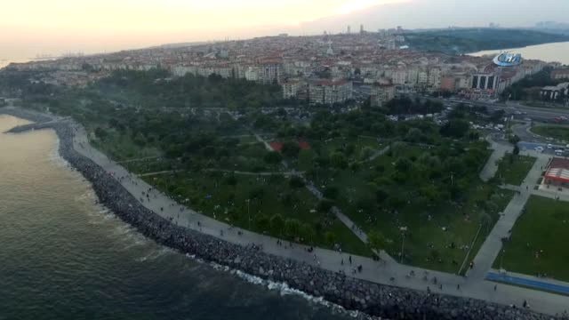 Orman Yangını Değil Mangal Dumanı...mangal Dumanı Havadan Böyle Görüntülendi