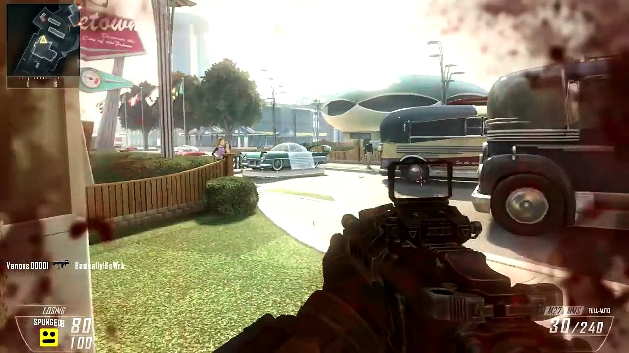 Black Ops 2 Private Match Funny Moments Terroriser Making Wildcat Rage :D