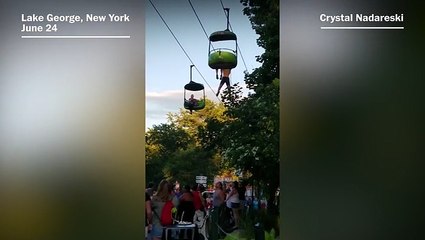 Horrifying Moment Girl Falls 25 Feet Off Roller Coaster
