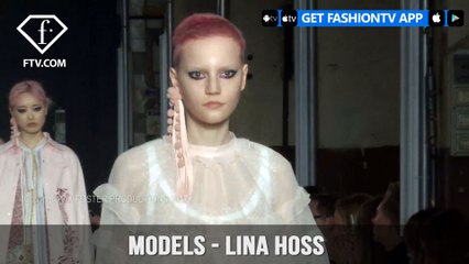 Models Spring/Summer 2017 Lina Hoss | FashionTV