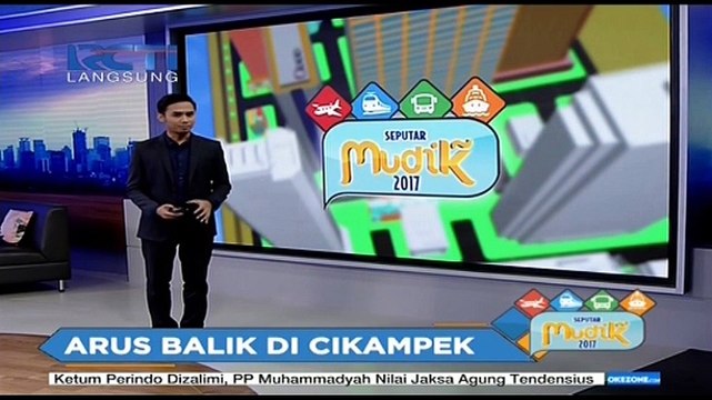 Arus Balik Mulai Padati Tol Cikampek-Jakarta
