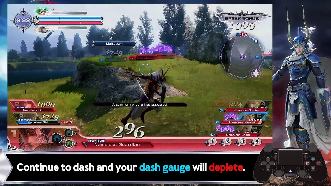 DISSIDIA FINAL FANTASY NT_ Tutorial Video