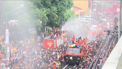 هذا الصباح- مهرجان "واتا واتا" لتبادل رش المياه بالفلبين