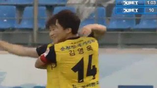 Lee Seul-Chan Goal HD -  Jeonnam Dragons 1-0 FC Seoul 28.06.2017 HD