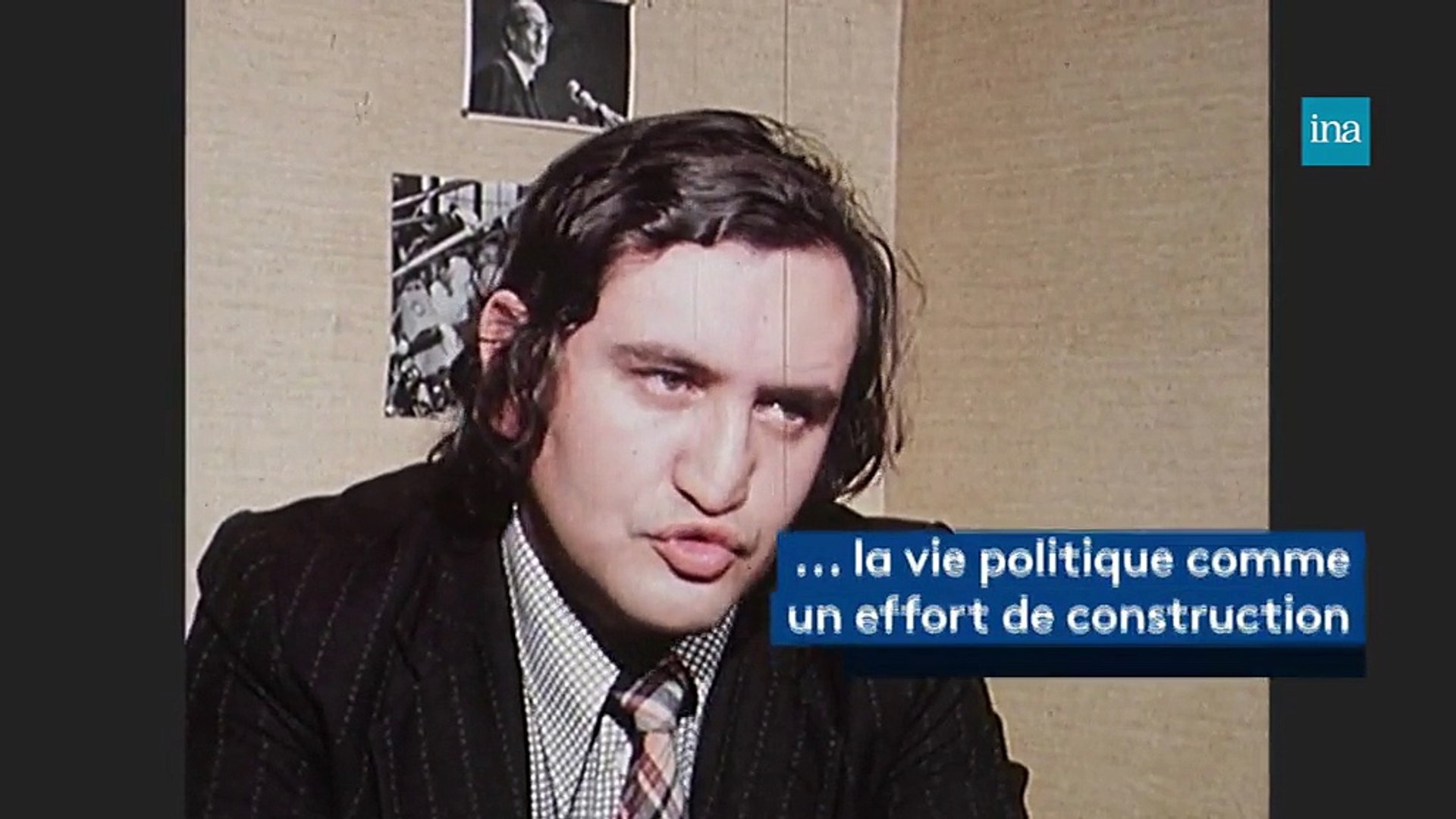 Flashback : la première apparition à la télévision de Jean-Pierre Raffarin  - Vidéo Dailymotion