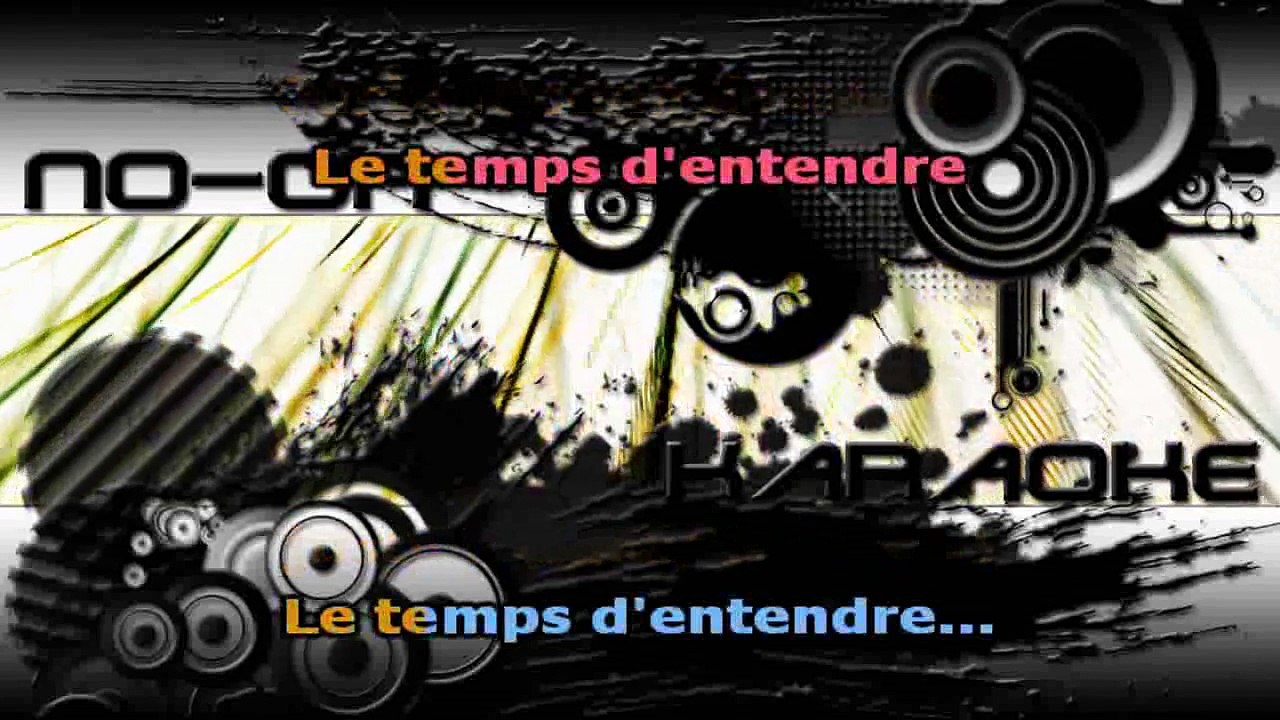 Calogero & Yvette Hammond - Juste un peu de silence KARAOKE / INSTRUMENTAL