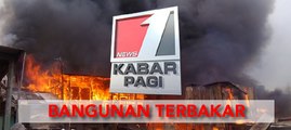 Konveksi dan Sebuah Rumah Makan Ludes Terbakar di Penjaringan