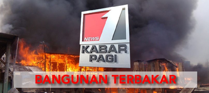 Konveksi dan Sebuah Rumah Makan Ludes Terbakar di Penjaringan