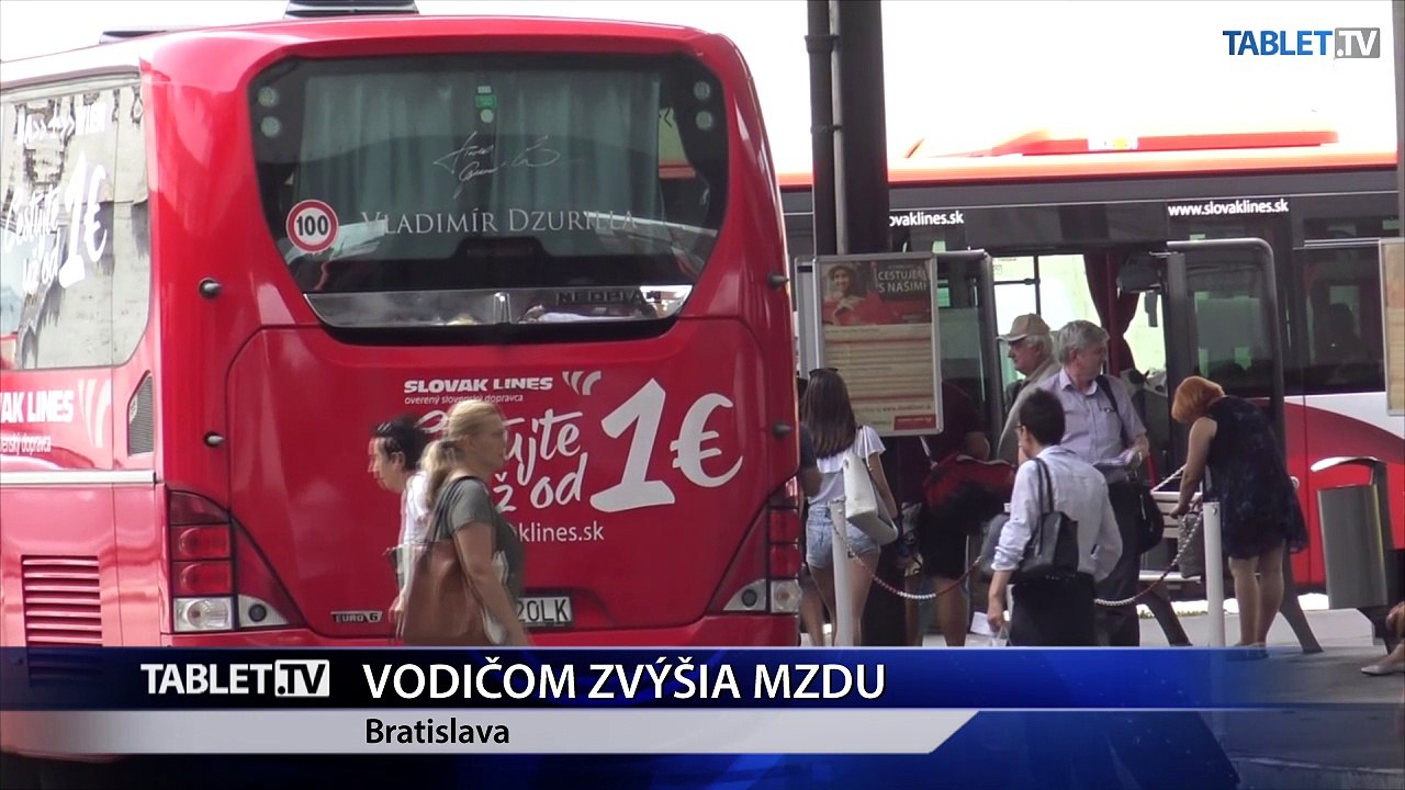 Takto vzrastú platy vodičov prímestskej dopravy v Bratislavskom kraji