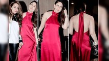 Kareena Kapoor BACKLESS RED HOT at Manish Malhotra Party
