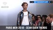 Paris Men Spring/Summer 2018 - Sean Suen Trends | FashionTV