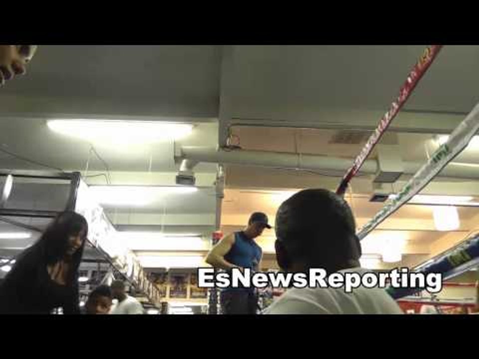 roger mayweather meets ava knight EsNews Boxing