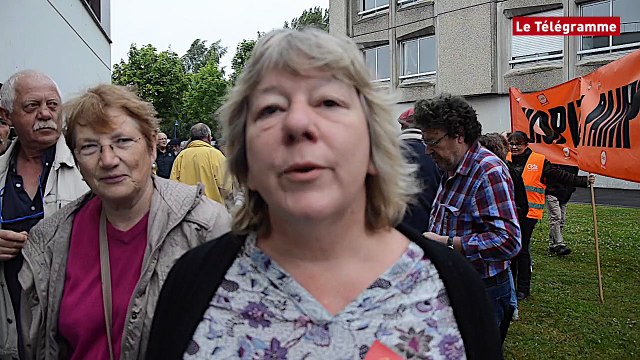 Paimpol. Urgences de l'hôpital : 200 manifestants devant le comité de surveillance