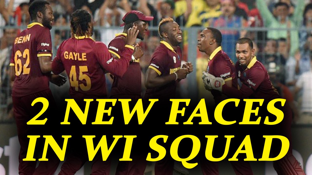 India vs WI : Caribbean team makes two changes in squad | Oneindia News