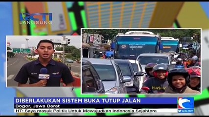 Lalu Lintas Puncak Berlakukan Sistem Buka Tutup Jalan