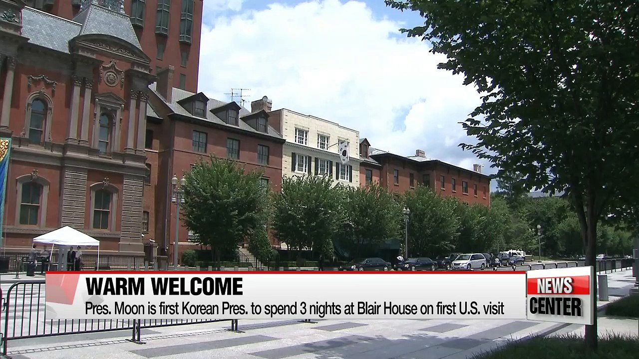 U.S. gov't, Congress to give warm welcome to Pres. Moon in first U.S. visit