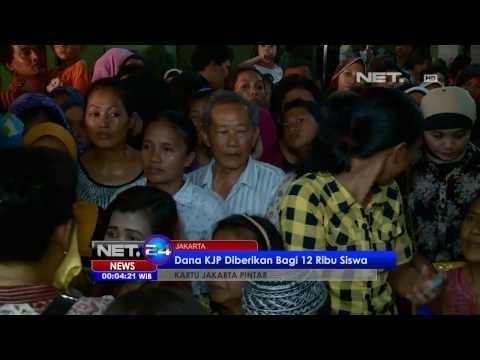 NET24 - Antrean panjang pencairan dana Kartu Jakarta Pintar untuk 12 ribu siswa di Jakarta Pintar