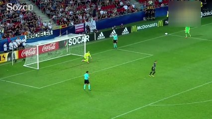 Kopya çekerek 2 penaltı kurtardı!