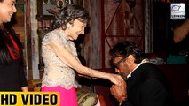 Jackie Shroff Goes On His Knees And Kisses World's Oldest Dancer Tao Porchon