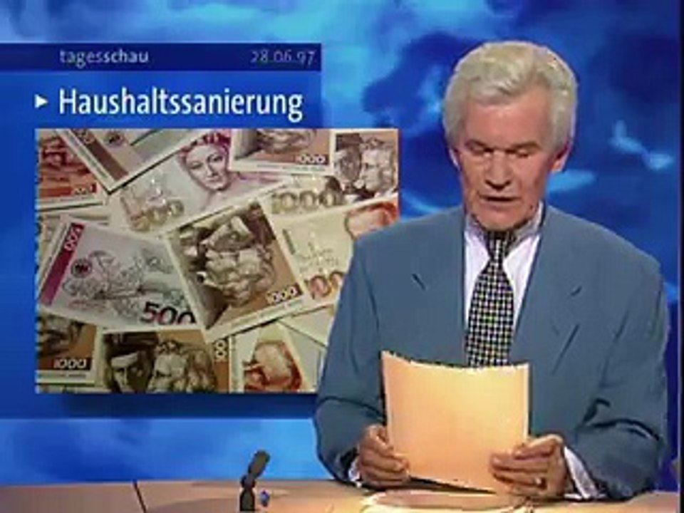 Tagesschau | 28. Juni 1997 20:00 Uhr (mit Wilhelm Wieben) | Das Erste