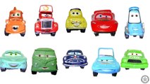 Learn Colors for Children DISNEY CARS 2 Kids Toys! Numbers Count 1 - 10 for Toddlers with