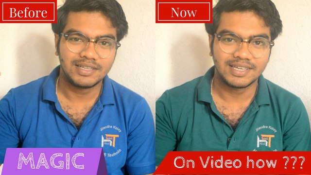 [Hindi] How to change color of an object l T-shirt color effect l Sony Vegas Pro 14 tutorial.