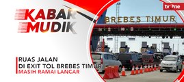 Ruas Jalan di Exit Tol Brebes Timur Masih Ramai Lancar