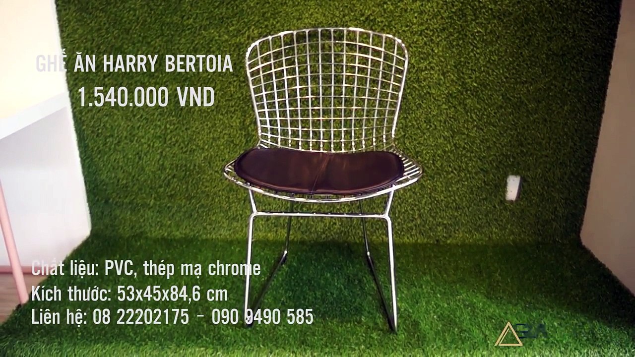 GHẾ ĂN HARRY BERTOIA, Nội thất nhập khẩu cao cấp giá sỉ tại Tp.HCM