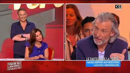 Malika Ménard remet en place Gilles Verdez