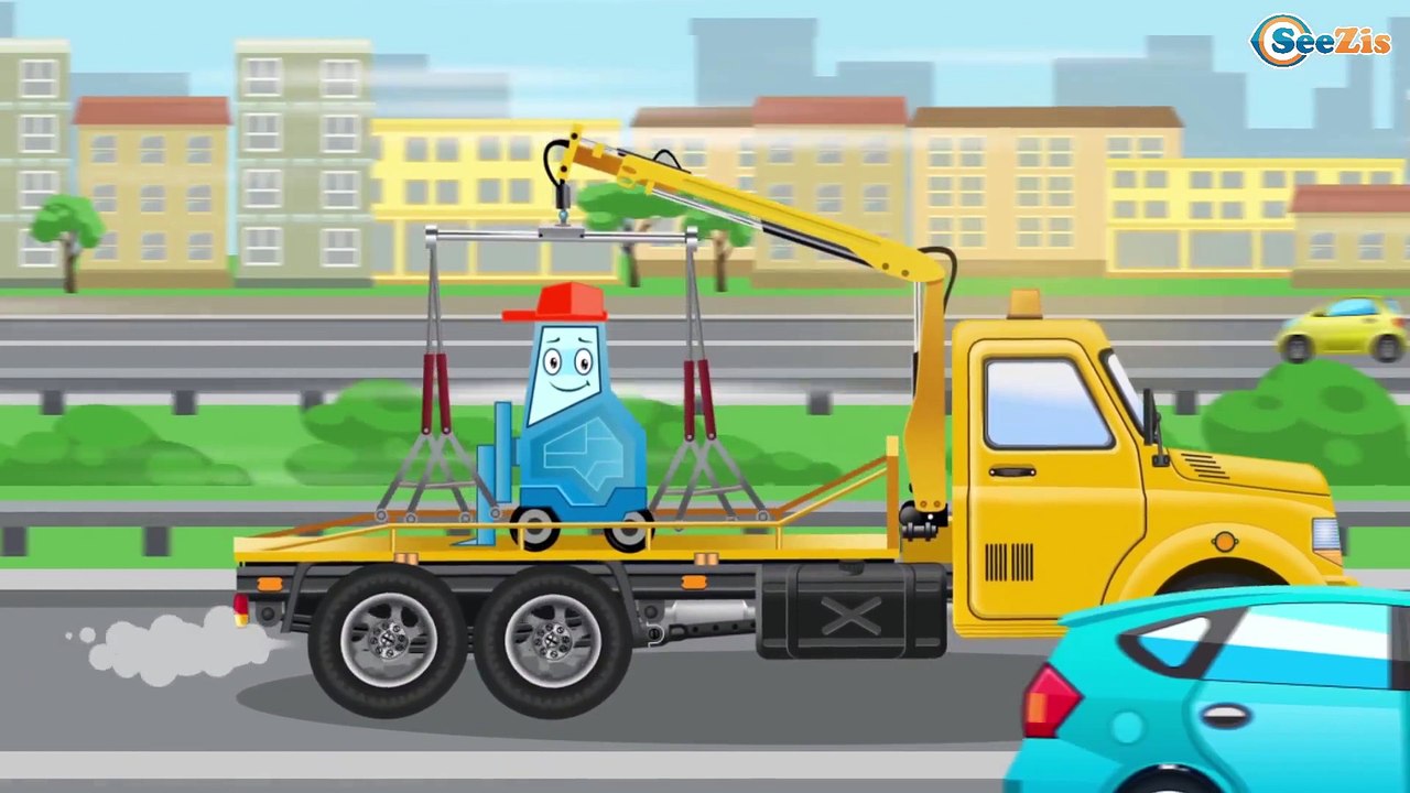 Мультфильм про ГОНКИ! Гоночные Машины в Городке...