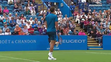 ATP Eastbourne: Novak Djokovic - Vasek Pospisil (Özet)