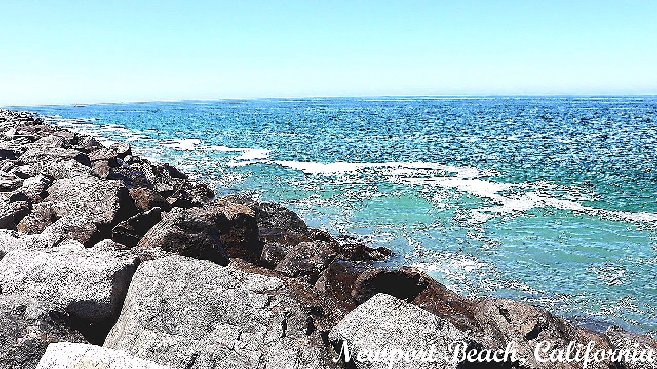 Just enjoying the moment in Newport Beach, California