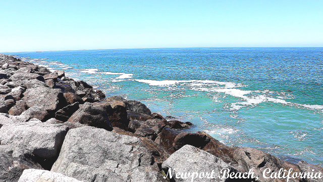 Just enjoying the moment in Newport Beach, California