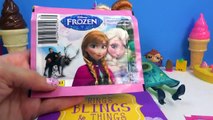 Queen Elsa Princess Anna Playdfgrdoh DohVinci DIY Disney Frozen Sticker Box Toy Play Doh Vinci F
