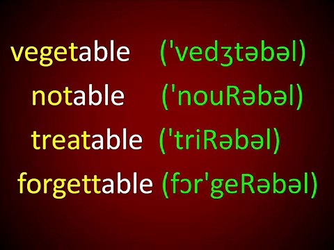 apreder Inglés Americano - Lección 5 - Pronunciación (5ta. Parte)