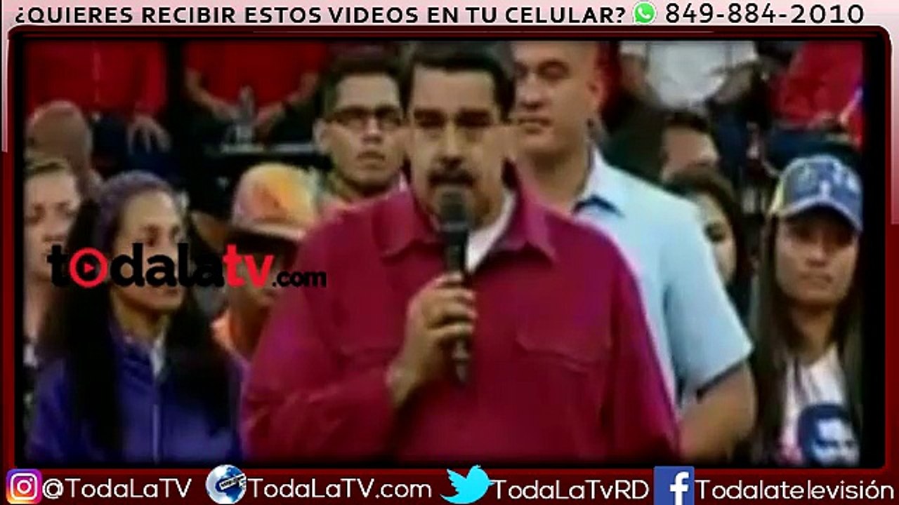 Nicolás Maduro: "Lo que no se pudo con los votos, lo haríamos con las armas, liberaríamos la patria con las armas"-Video