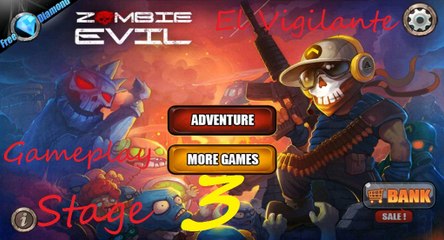 Zombie Evil _ Ciudad 1 _ Stage 3 _ Oleada 1 a la 6 - by El Vigilante
