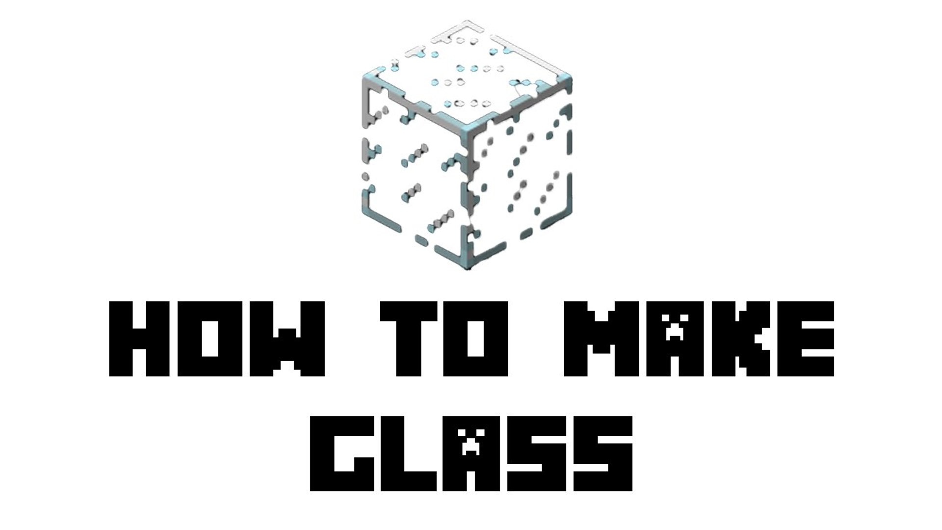 Minecraft Survival - How to Make Glass